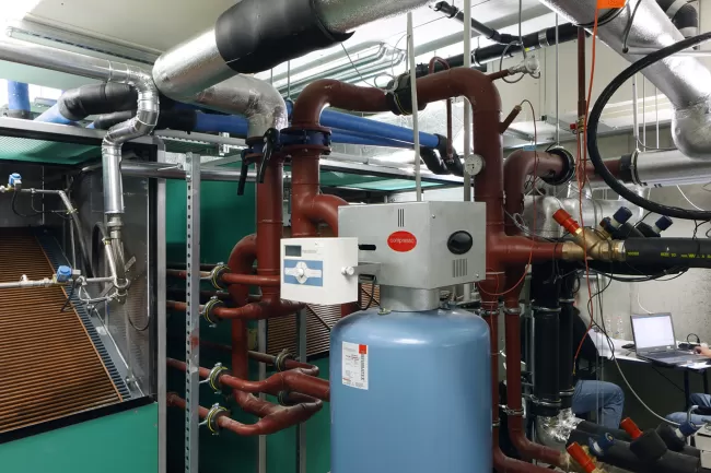 Heinrich B&ouml;ll Foundation, Mechanical Room, 2008